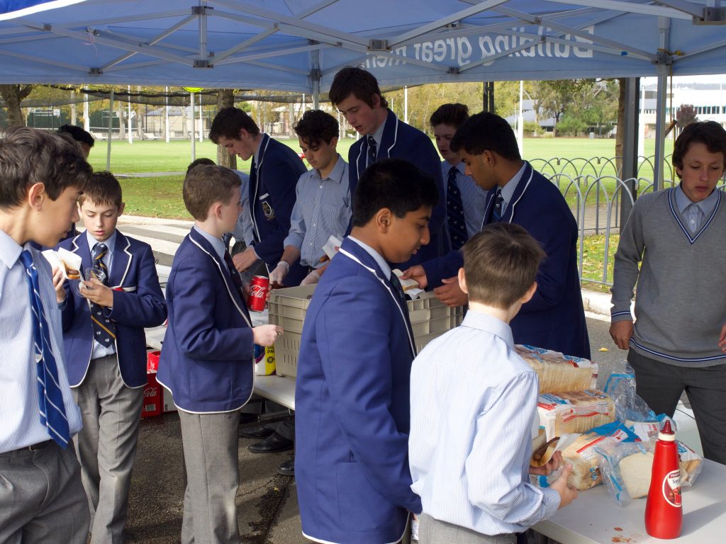 Boarders raise money for the Royal Flying Doctor Service. 